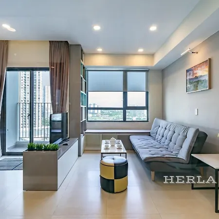 Masteri Thao Dien Luxury Apartment With Beautiful View, Fully Furnished, Near The City Center